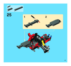 LEGO 8272 instructions page 27 – build guide