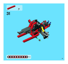 LEGO 8272 instructions page 33 – build guide
