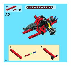 LEGO 8272 instructions page 34 – build guide