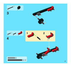 LEGO 8272 instructions page 37 – build guide