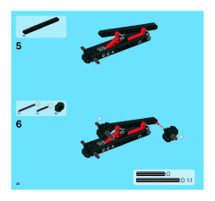 LEGO 8272 instructions page 38 – build guide
