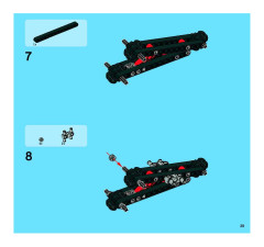 LEGO 8272 instructions page 39 – build guide