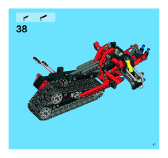LEGO 8272 instructions page 47 – build guide