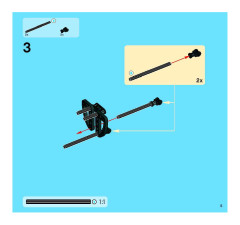 LEGO 8272 instructions page 5 – build guide