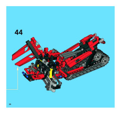LEGO 8272 instructions page 58 – build guide