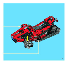 LEGO 8272 instructions page 61 – build guide