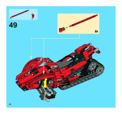 LEGO 8272 instructions page 64 – build guide