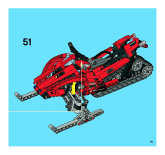 LEGO 8272 instructions page 69 – build guide
