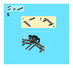 LEGO 8272 instructions page 7 – build guide