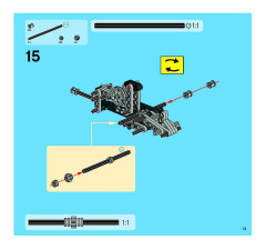 LEGO 8272 instructions page 13 – build guide
