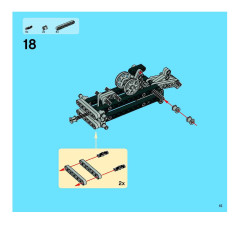 LEGO 8272 instructions page 15 – build guide