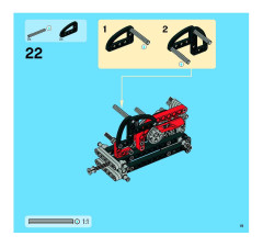 LEGO 8272 instructions page 19 – build guide