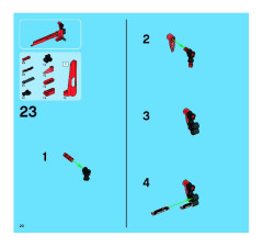 LEGO 8272 instructions page 20 – build guide