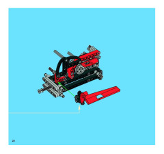 LEGO 8272 instructions page 22 – build guide