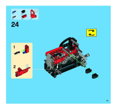 LEGO 8272 instructions page 23 – build guide