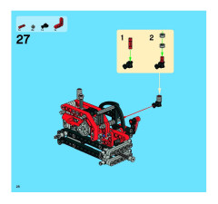 LEGO 8272 instructions page 28 – build guide