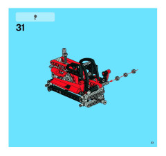 LEGO 8272 instructions page 33 – build guide