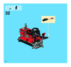 LEGO 8272 instructions page 34 – build guide