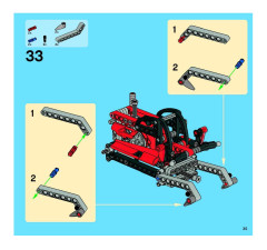 LEGO 8272 instructions page 35 – build guide