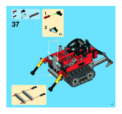 LEGO 8272 instructions page 41 – build guide