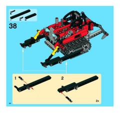 LEGO 8272 instructions page 42 – build guide