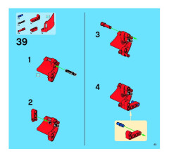 LEGO 8272 instructions page 43 – build guide