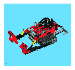 LEGO 8272 instructions page 46 – build guide