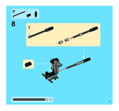 LEGO 8272 instructions page 5 – build guide