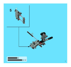 LEGO 8272 instructions page 7 – build guide