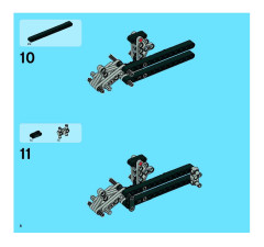 LEGO 8272 instructions page 8 – build guide