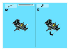 LEGO 8273 instructions page 11 – build guide