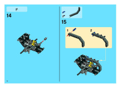 LEGO 8273 instructions page 12 – build guide