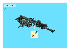 LEGO 8273 instructions page 20 – build guide