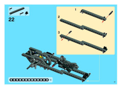 LEGO 8273 instructions page 21 – build guide