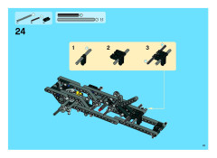 LEGO 8273 instructions page 23 – build guide