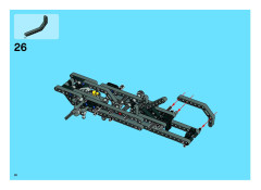 LEGO 8273 instructions page 26 – build guide