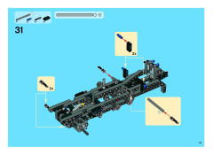 LEGO 8273 instructions page 35 – build guide