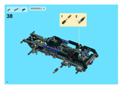LEGO 8273 instructions page 44 – build guide