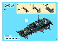 LEGO 8273 instructions page 47 – build guide
