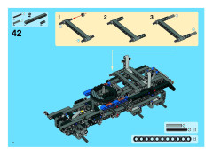 LEGO 8273 instructions page 48 – build guide