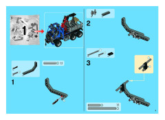 LEGO 8273 instructions page 5 – build guide