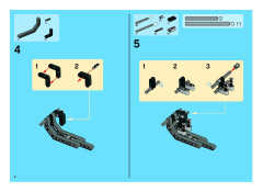 LEGO 8273 instructions page 6 – build guide