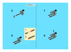 LEGO 8273 instructions page 61 – build guide