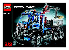 LEGO 8273 instructions page 1 – build guide