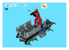 LEGO 8273 instructions page 13 – build guide