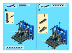 LEGO 8273 instructions page 27 – build guide
