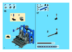 LEGO 8273 instructions page 28 – build guide