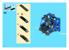 LEGO 8273 instructions page 34 – build guide