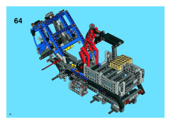 LEGO 8273 instructions page 36 – build guide