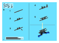 LEGO 8273 instructions page 40 – build guide